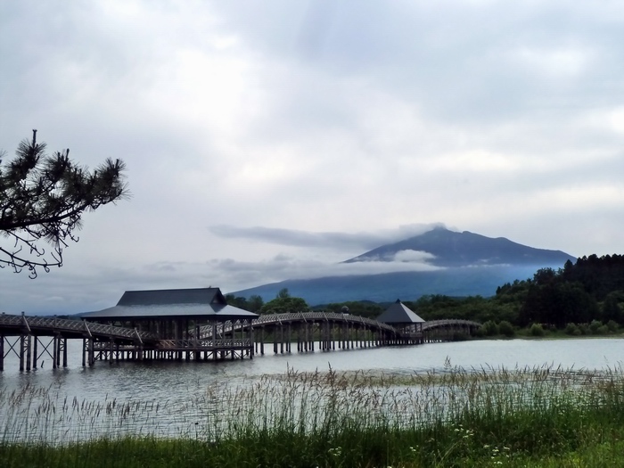 鶴の舞橋・津軽富士見湖2